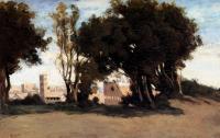 Corot, Jean-Baptiste-Camille - Rome, Le Colisee Vu Des Jardins Farnese